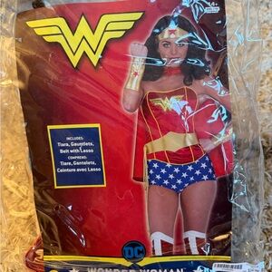 DC Wonder Woman Red and Blue Costume Set